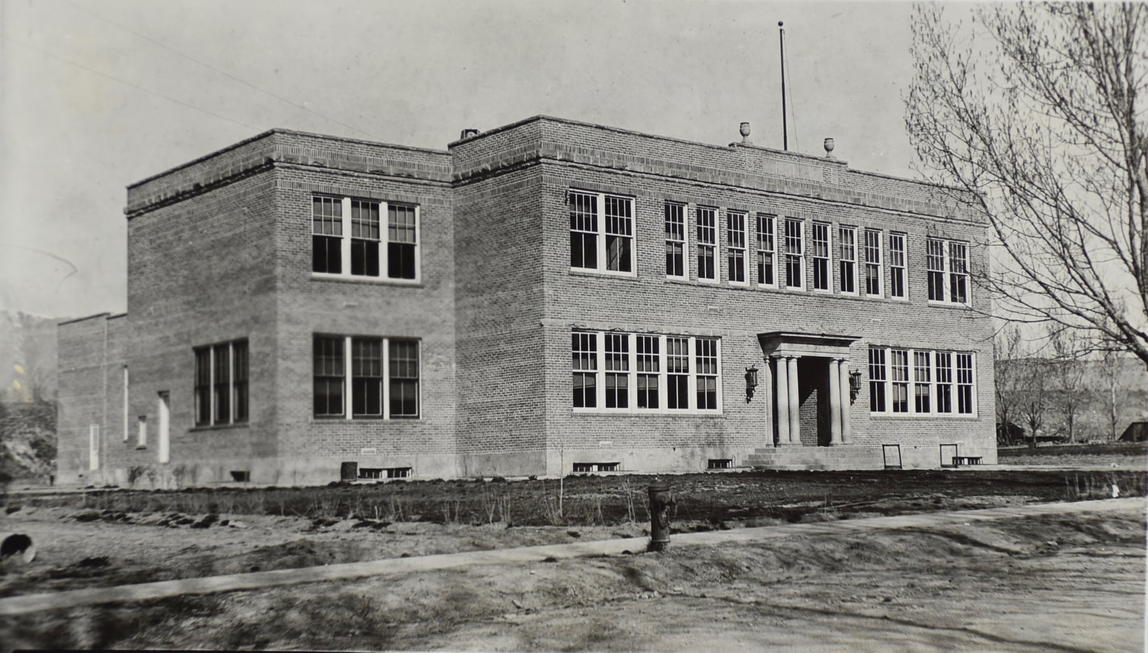 Original School was torn down and no longer exists